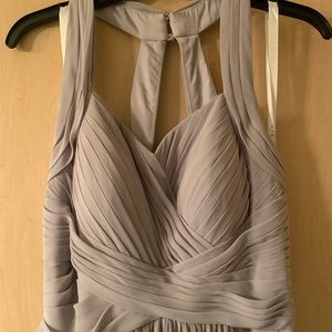 Gray maxi dress— never worn